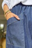 Made In Italy Essential Shelby Stretch Jeans Dark Denim 